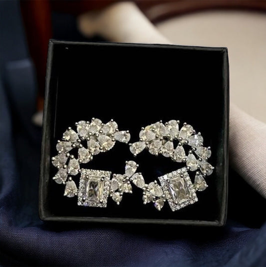 American Diamond Stud Earrings
